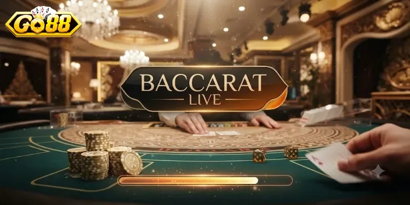 Baccarat Live Go88 Trải Nghiệm Cực Đã Với Dealer Xịn Sò Ngay Tại Nhà