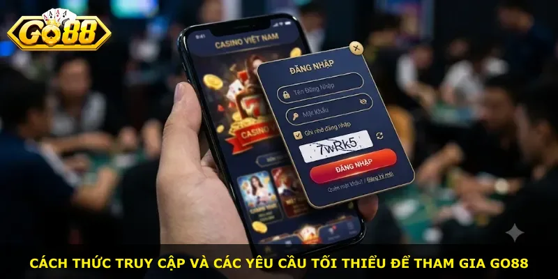 Cách thức truy cập và các yêu cầu tối thiểu để tham gia Go88