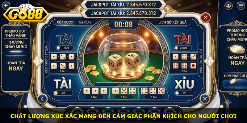 Chất lượng xúc xắc mang đến cảm giác phấn khích cho người chơi