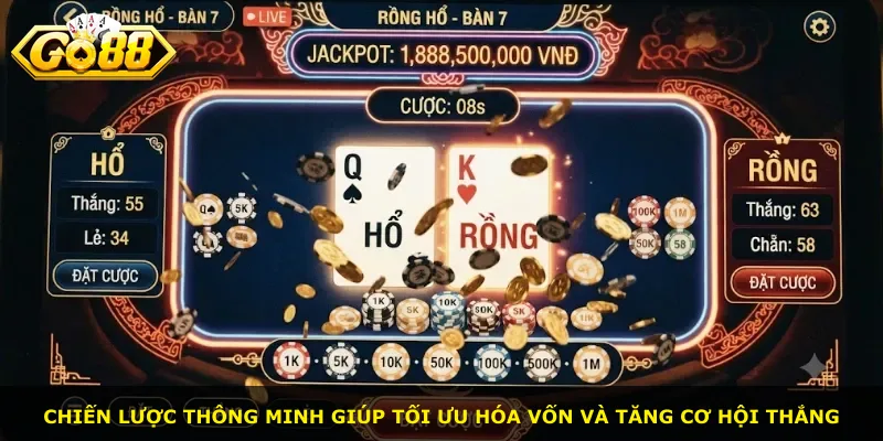 Chiến lược thông minh giúp tối ưu hóa vốn và tăng cơ hội thắng