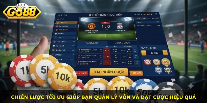 Chiến lược tối ưu giúp bạn quản lý vốn và đặt cược hiệu quả