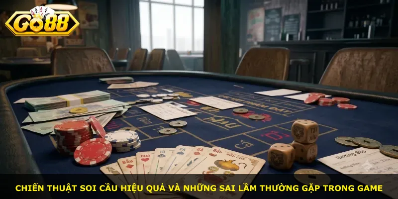 Chiến thuật soi cầu hiệu quả và những sai lầm thường gặp trong game
