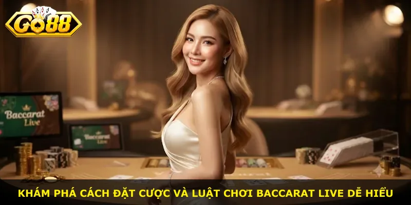 Khám phá cách đặt cược và luật chơi Baccarat Live dễ hiểu