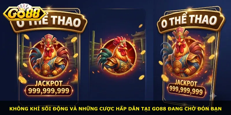Không khí sôi động và những cược hấp dẫn tại Go88 đang chờ đón bạn