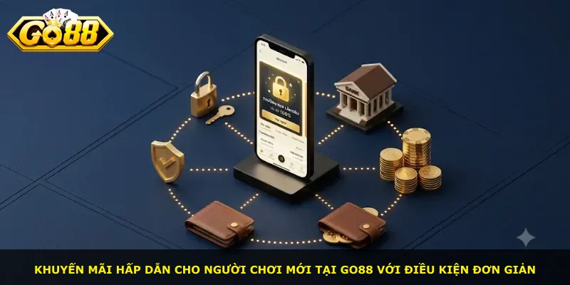 Khuyến mãi hấp dẫn cho người chơi mới tại Go88 với điều kiện đơn giản
