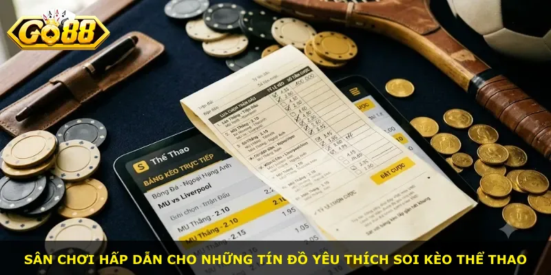 Sân chơi hấp dẫn cho những tín đồ yêu thích soi kèo thể thao