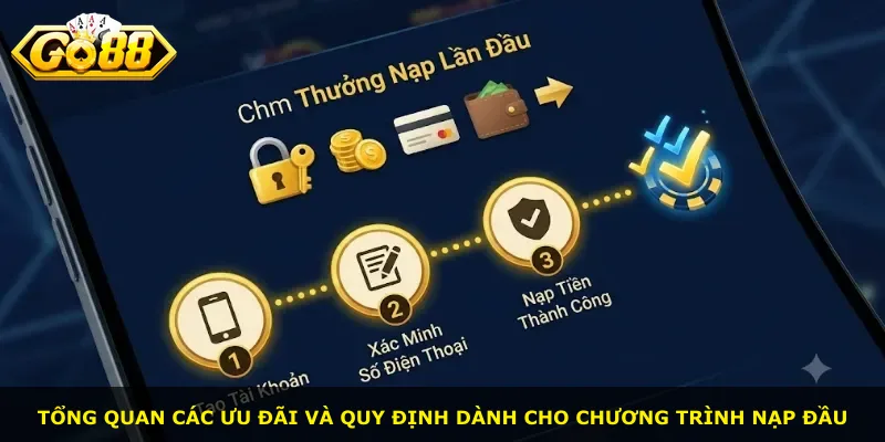 Tổng quan các ưu đãi và quy định dành cho chương trình nạp đầu