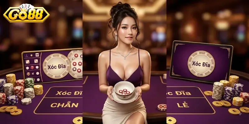 Xóc Đĩa Livestream Go88 Trải Nghiệm Cực Đã Cùng Dealer Xinh Mỗi Ngày